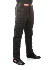 RaceQuip 122008 SFI-5 Pyrovatex Multi-Layer Racing Fire Pants (Black, 3X-Large)