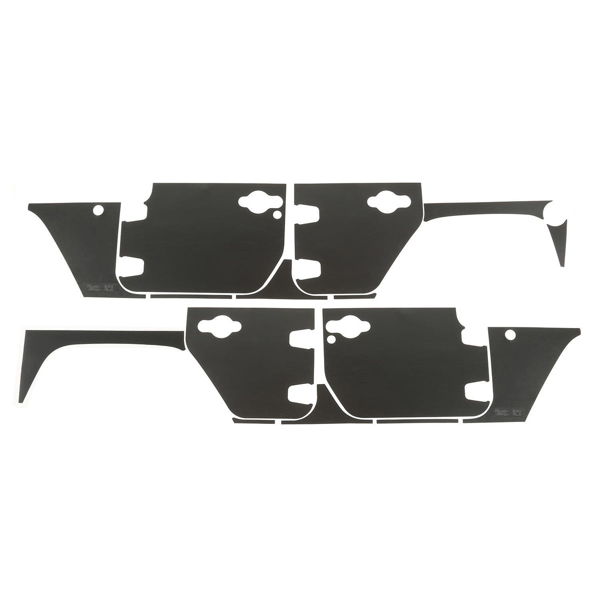 Rugged Ridge 12300.53 Magnetic Protection Panel, 4-Door