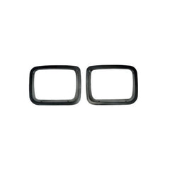 Rugged Ridge 12419.24 Headlight Bezels; Black; 87-95 Jeep Wrangler YJ