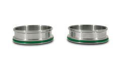 Vibrant Performance - 12560 - HD Clamp Stainless Weld Ferrules with O-Rings for 5 in. O.D. Tubing