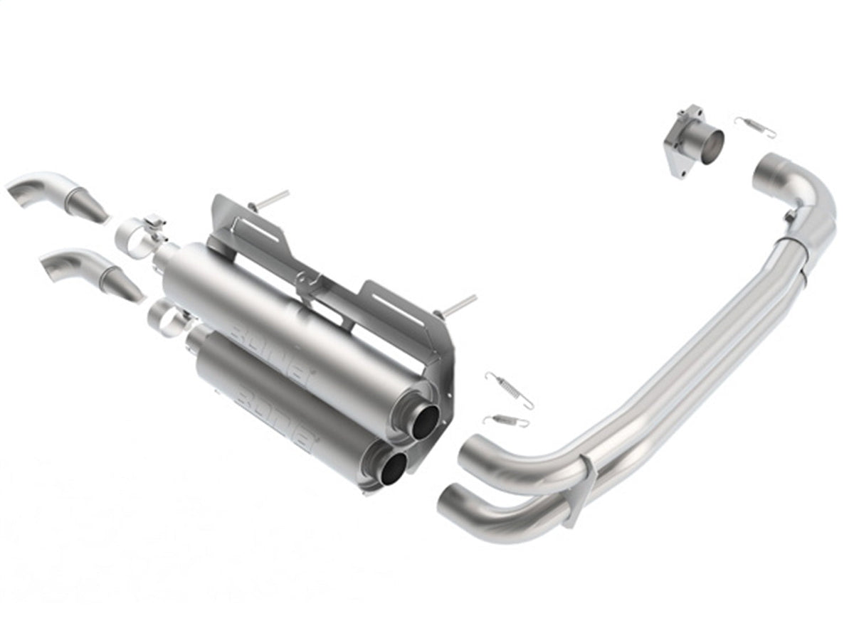 Borla 12674 Manifold-Back Exhaust System - S-Type