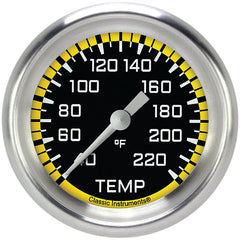 Classic Instruments Engine Coolant Temperature Gauge AX329YAPF