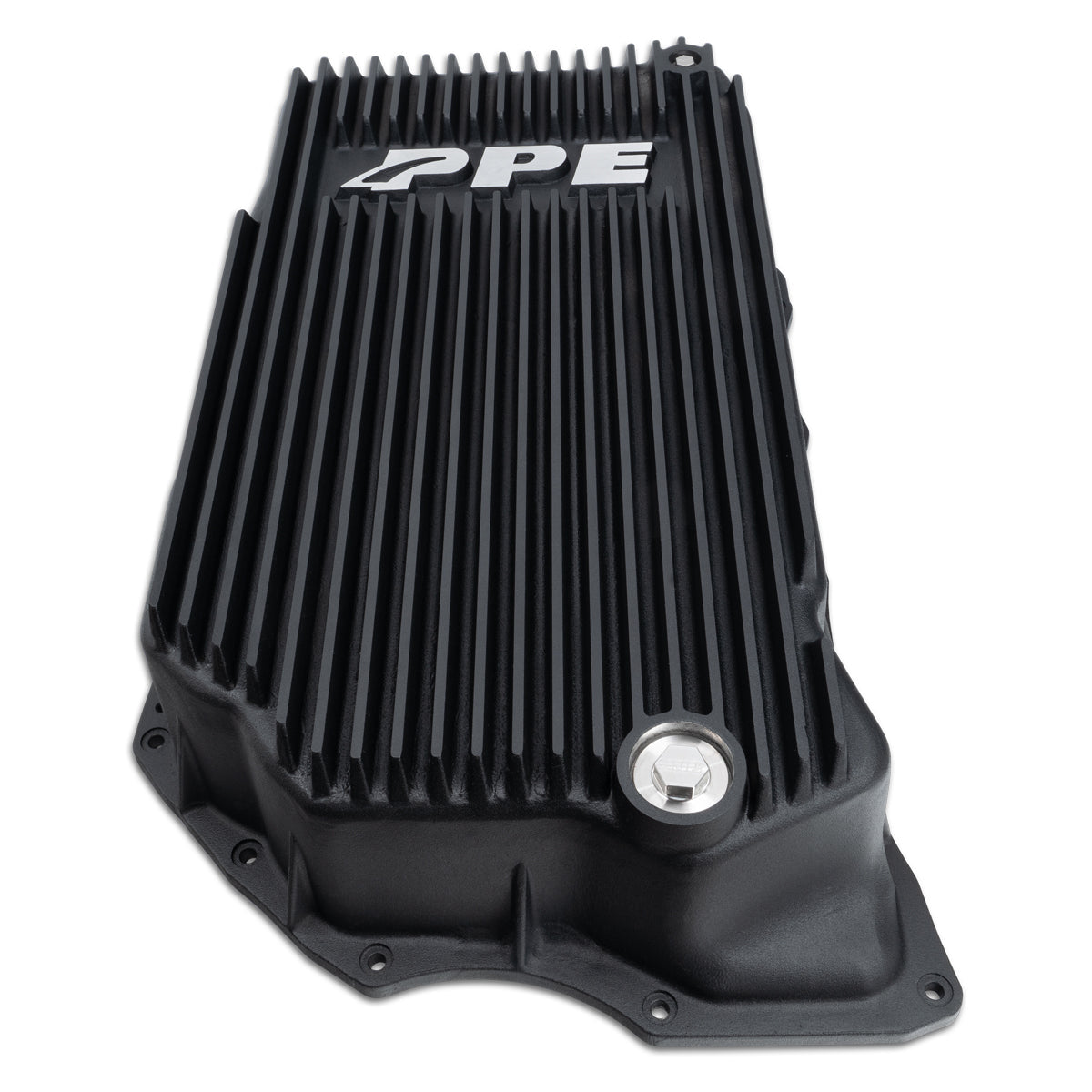PPE Diesel 2020-2023 GM 6.6L Duramax w/ 10L1000 Transmission - Heavy-Duty Cast Deep Transmission Pan Black 128051420