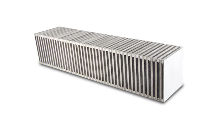Vibrant Performance - 12867 - Vertical Flow Intercooler Core, 27 in. Wide x 6 in. High x 6 in. Thick