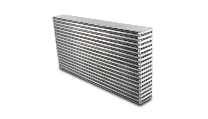 Vibrant Performance - 12922- Vertical Flow Intercooler Core, 24 in Wide x 11.75 in High x 3 in Thick