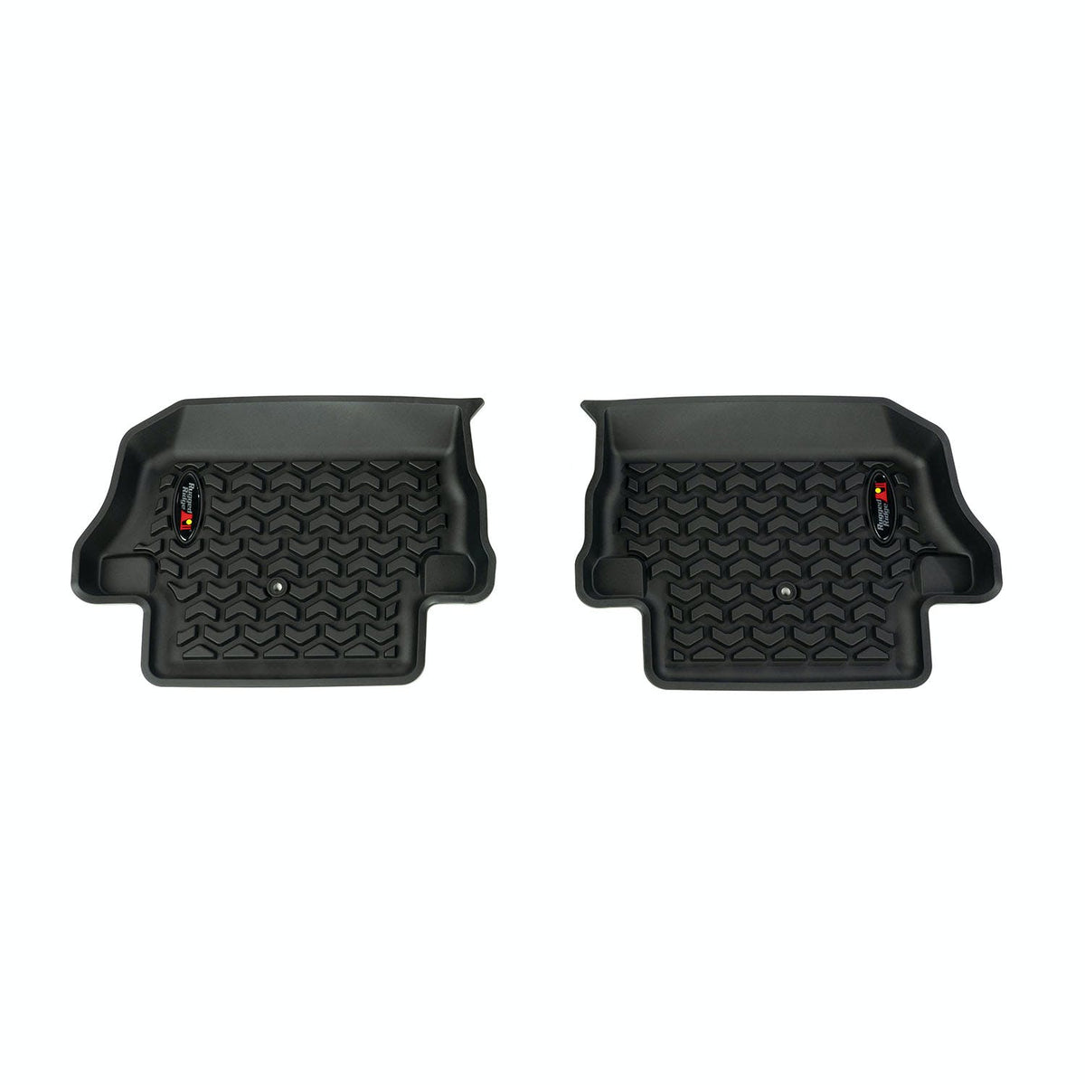 Rugged Ridge 12950.49 Floor Liner, Rear, Black, 18-19 Jeep Wrangler JL, 2 Door