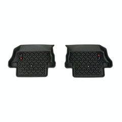 Rugged Ridge 12950.49 Floor Liner, Rear, Black, 18-19 Jeep Wrangler JL, 2 Door