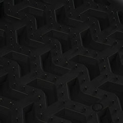 Rugged Ridge 12950.49 Floor Liner, Rear, Black, 18-19 Jeep Wrangler JL, 2 Door
