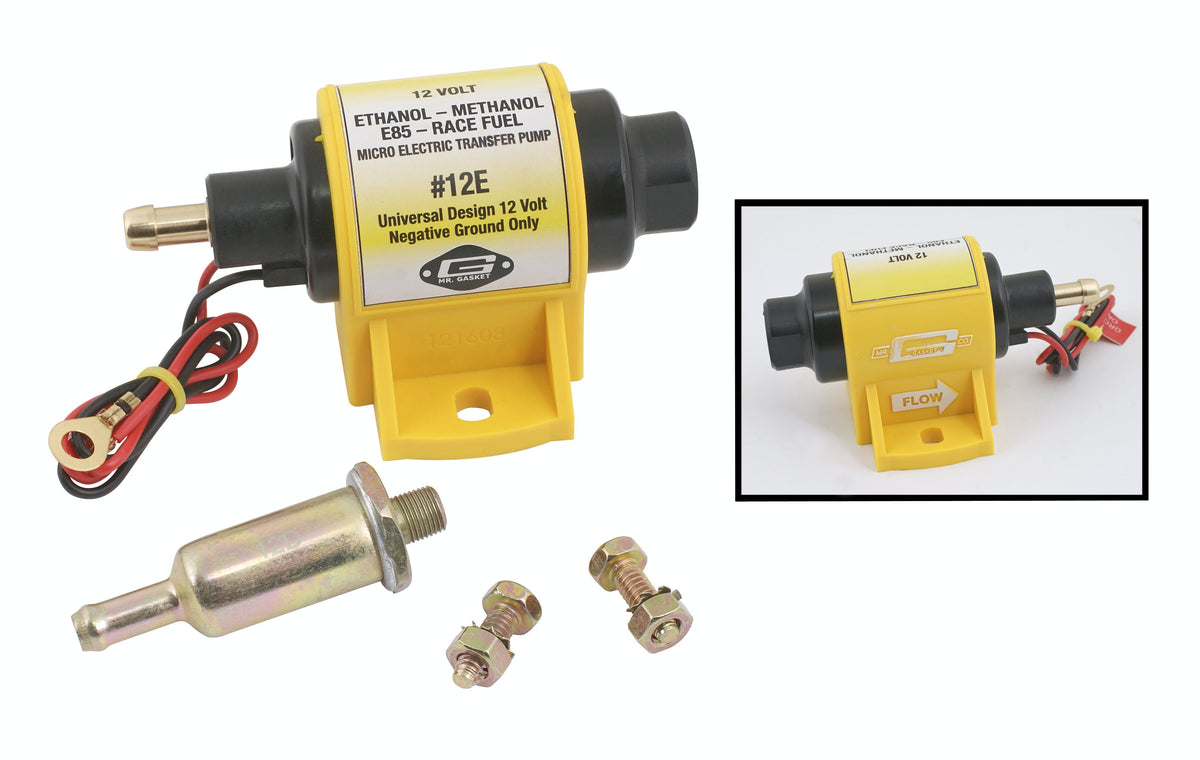 Mr. Gasket 12E FUEL PUMP,ELECT E85 ALCOHOL