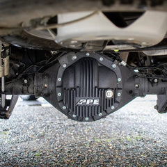 PPE Diesel 2020-2022 GM 6.6L Duramax 11.5 Inch /12 Inch -14 Heavy-Duty Cast Aluminum Rear Differential Cover Black 138053020