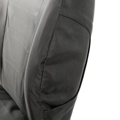 Rugged Ridge 13216.11 Ballistic Seat Cover Set, Front, Black