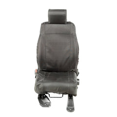 Rugged Ridge 13216.11 Ballistic Seat Cover Set, Front, Black