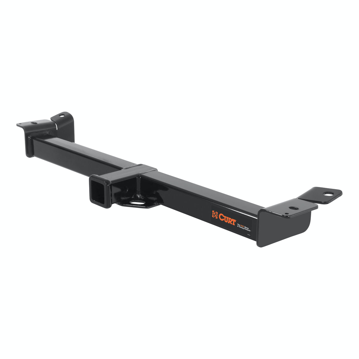 CURT 13408 Class 3 Trailer Hitch, 2 Receiver, Select Jeep Wrangler TJ (Square Tube Frame)