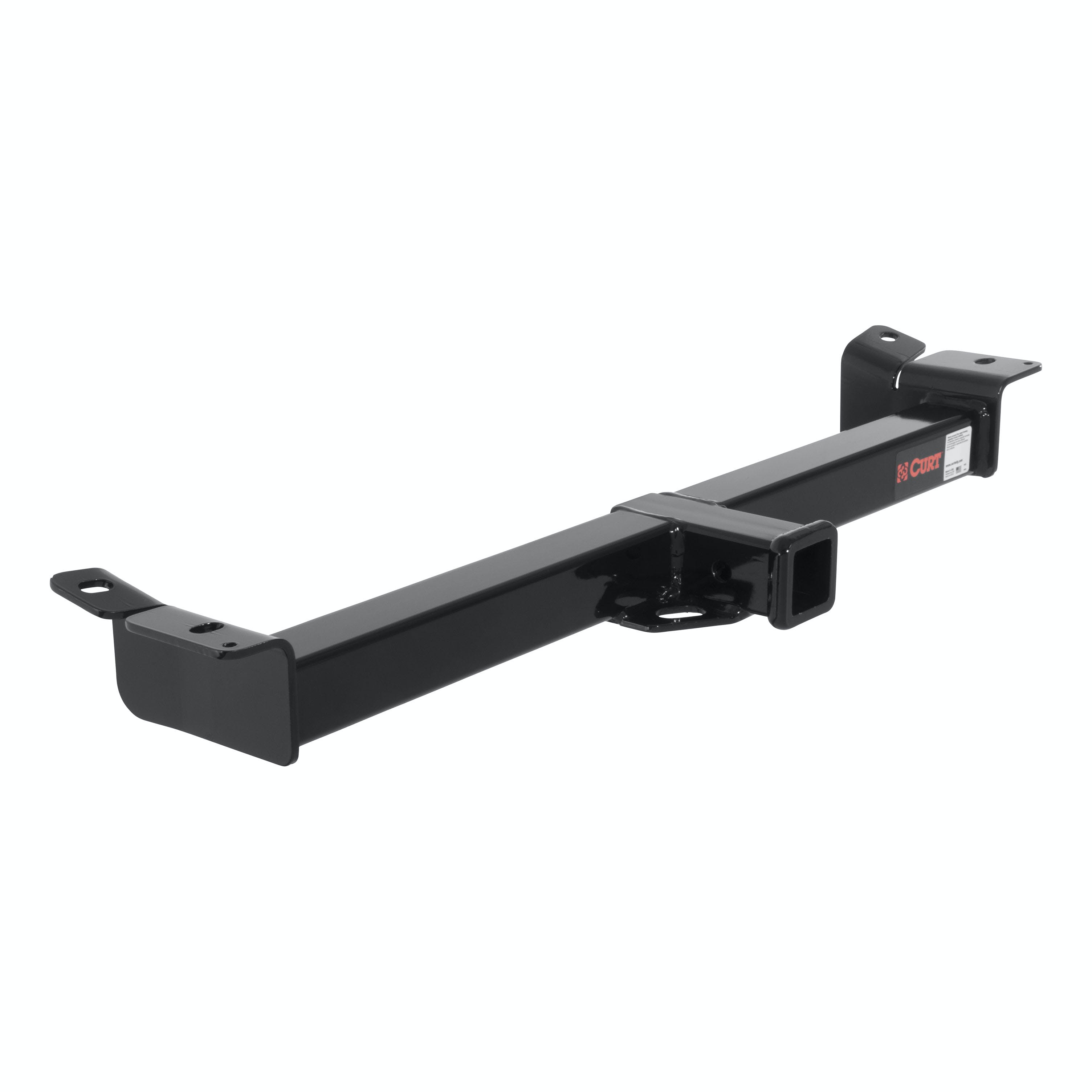 CURT 13408 Class 3 Trailer Hitch, 2 Receiver, Select Jeep Wrangler TJ (Square Tube Frame)