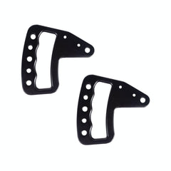 Rugged Ridge 13505.51 Aluminum Grab Handles, Front Pair, Black