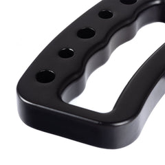 Rugged Ridge 13505.51 Aluminum Grab Handles, Front Pair, Black