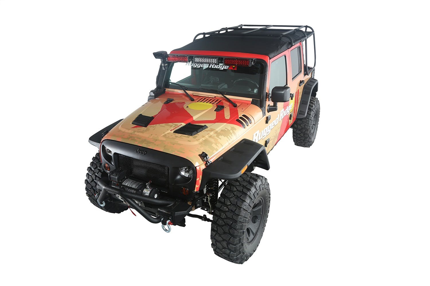 Rugged Ridge 13516.02 Exo-Top; 4-Door; 07-17 Jeep Wrangler JKU