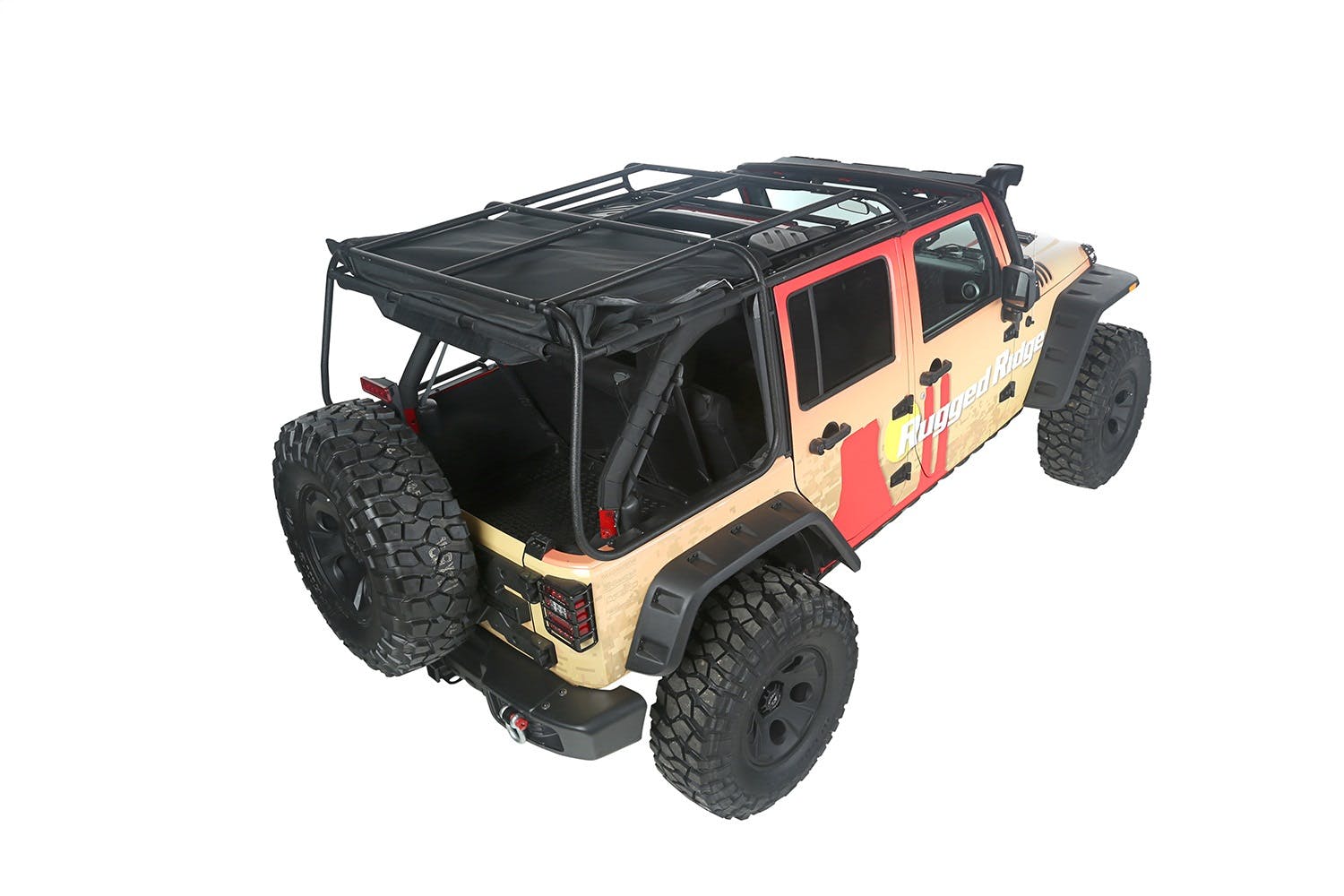 Rugged Ridge 13516.02 Exo-Top; 4-Door; 07-17 Jeep Wrangler JKU