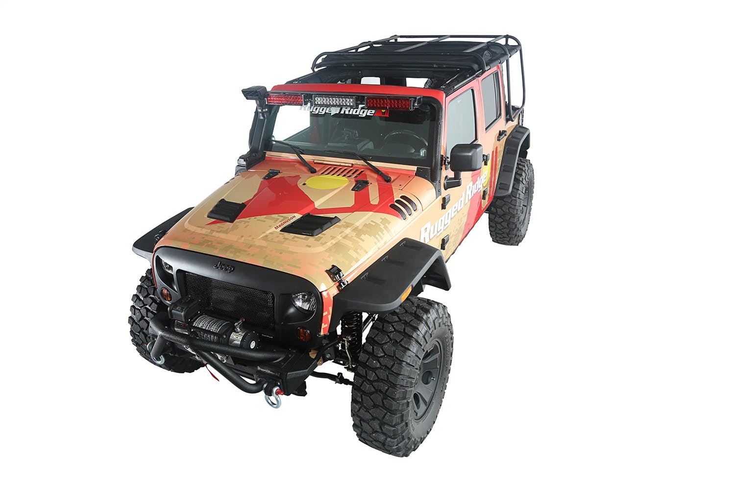 Rugged Ridge 13516.02 Exo-Top; 4-Door; 07-17 Jeep Wrangler JKU