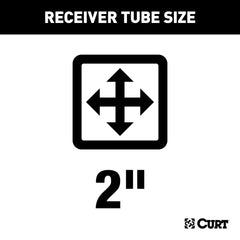 CURT CLASS 3 TRAILER HITCH, 2" RECEIVER, SELECT HONDA ODYSSEY 13523
