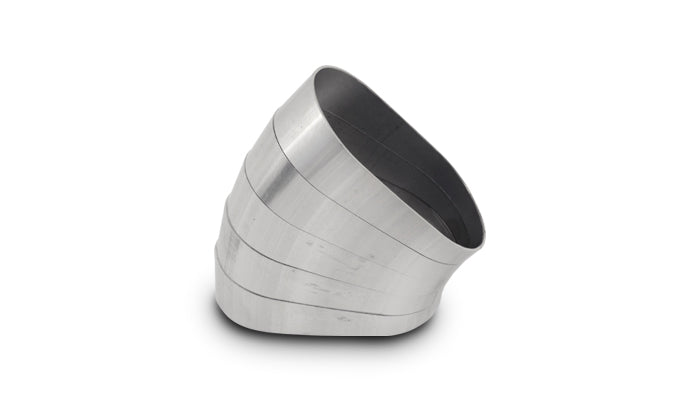 Vibrant Performance - 13575 - 45 Degree Horizontal Plane Oval Pie Cuts, Nominal Tube Size: 3 in.