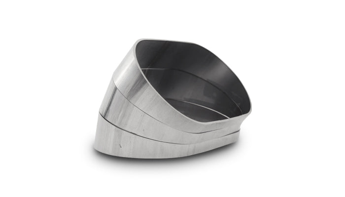 Vibrant Performance - 13581 - 45 Degree Vertical Plane Oval Pie Cuts, Nominal Tube Size: 3.50 in.