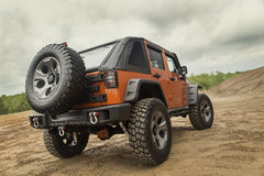 Rugged Ridge 13750.38 Bowless Top, Black Diamond, 4-Door