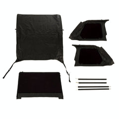 Rugged Ridge 13790.35 Montana Top; Bowless; Black Diamond; 97-06 TJ