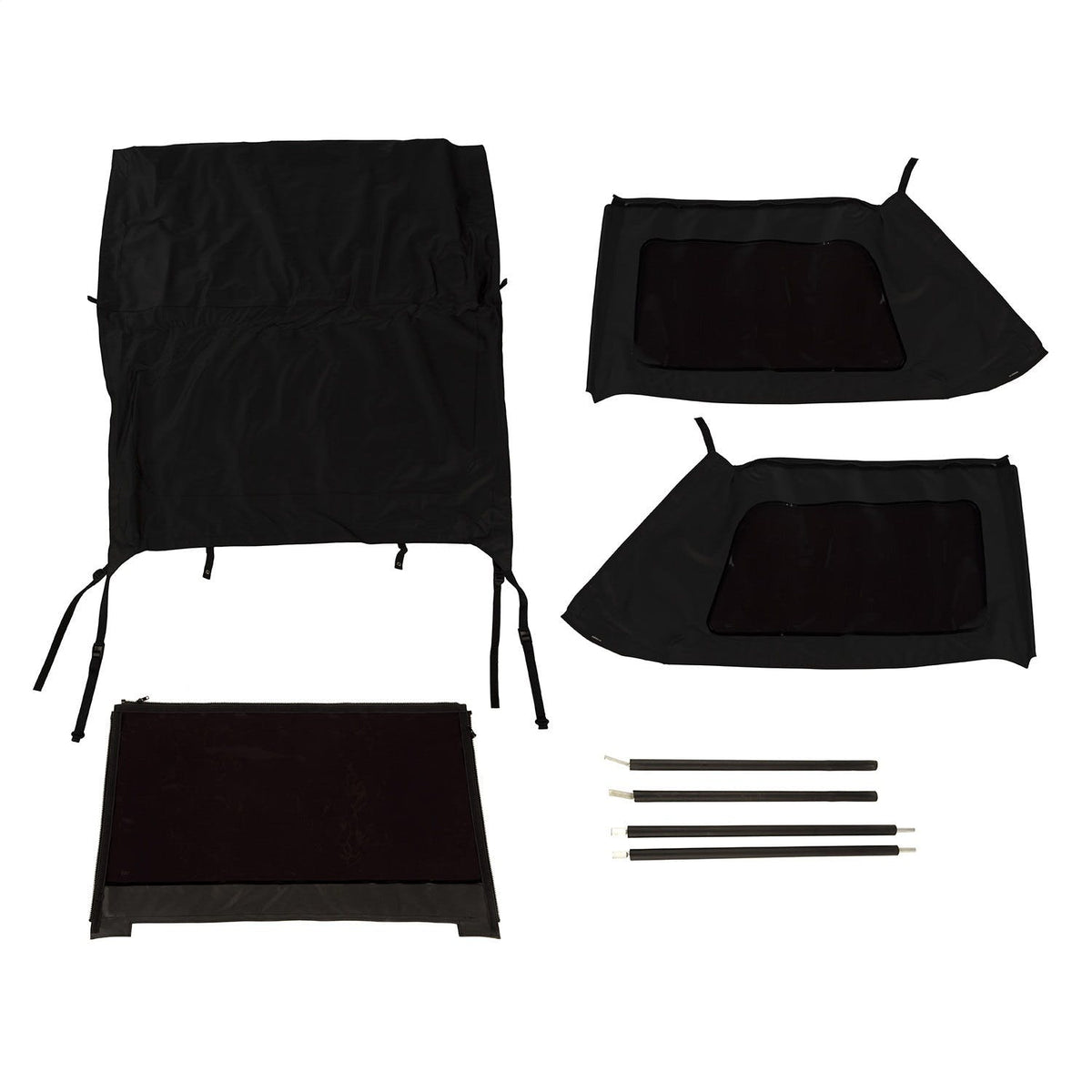 Rugged Ridge 13790.39 Montana Top, Bowless, Black Diamond