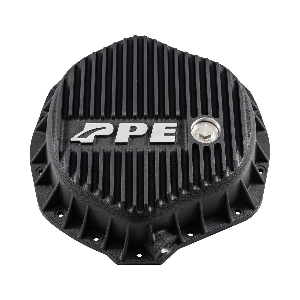 PPE Diesel Heavy Duty Aluminum Rear Differential Cover GM/Dodge 2500HD/3500HD Black  138051020