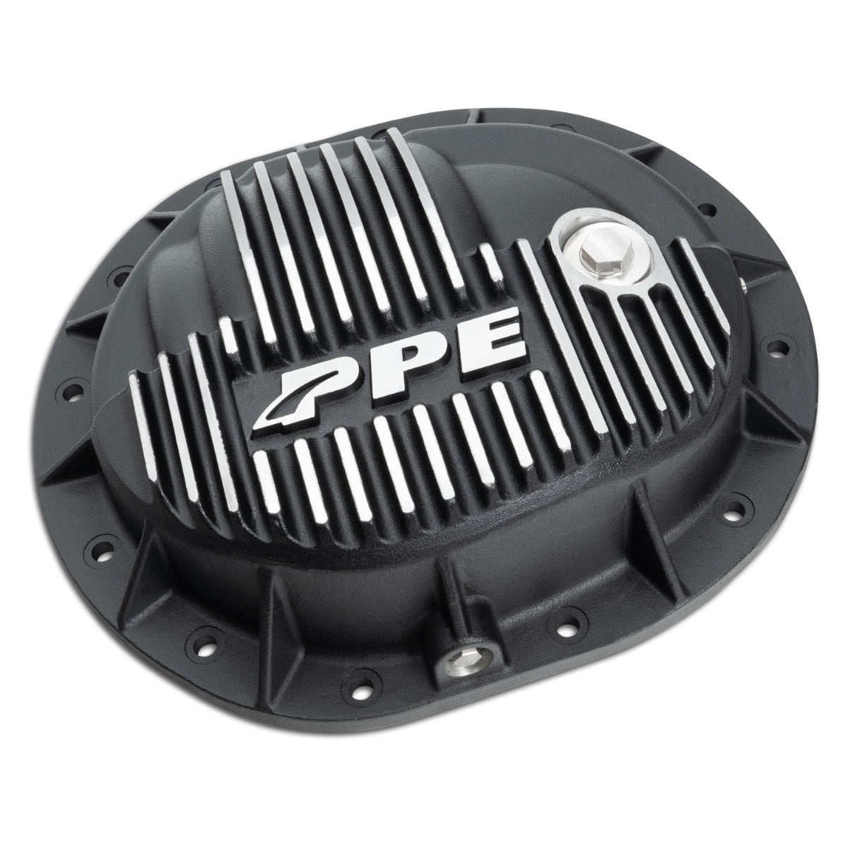 PPE Diesel 2014-2023 GM 1500 9.5 Inch /9.76 Inch -12 Rear Axle Heavy-Duty Cast Aluminum Rear Differential Cover Brushed 138051210