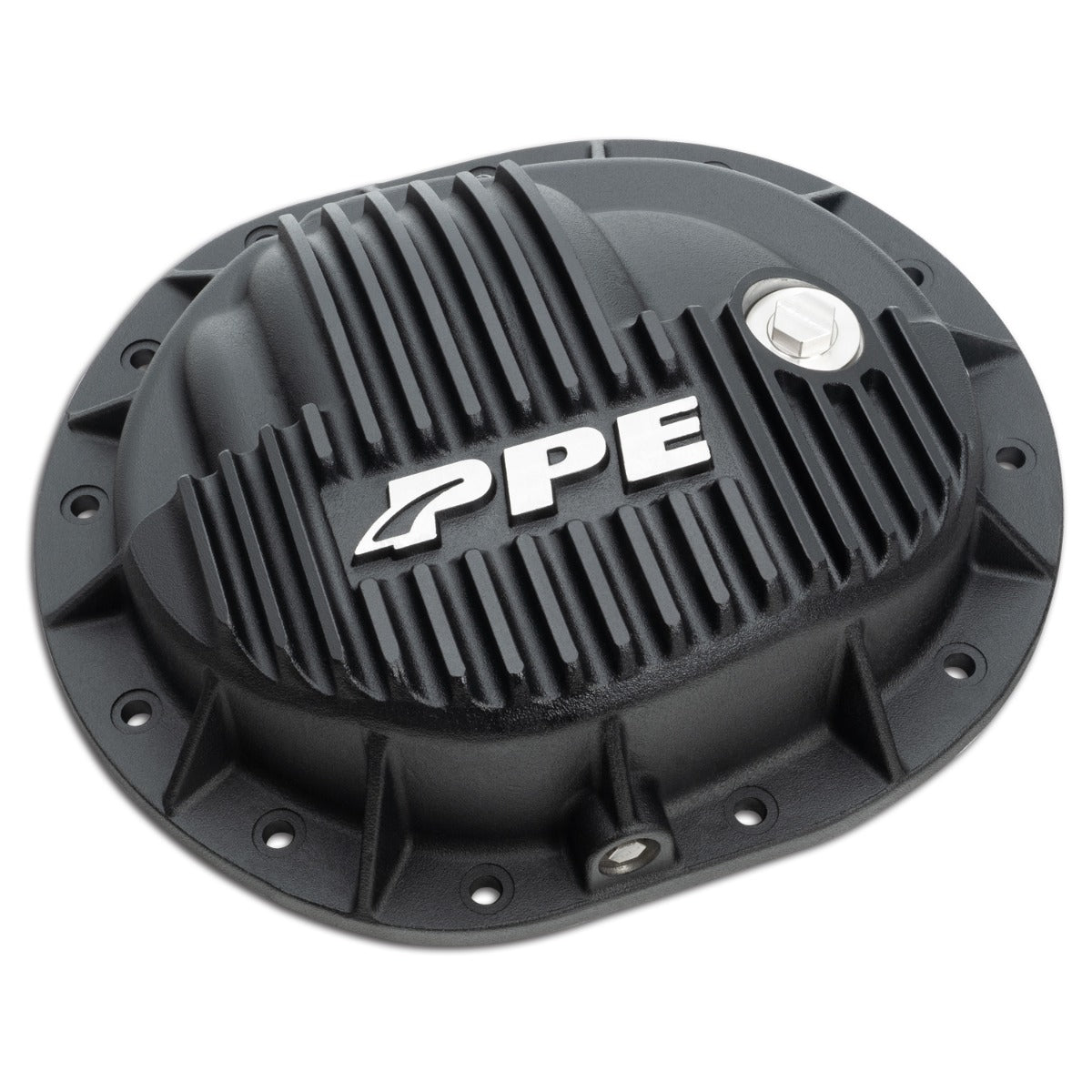PPE Diesel 2014-2023 GM 1500 9.5 Inch /9.76 Inch -12 Rear Axle Heavy-Duty Cast Aluminum Rear Differential Cover Black 138051220