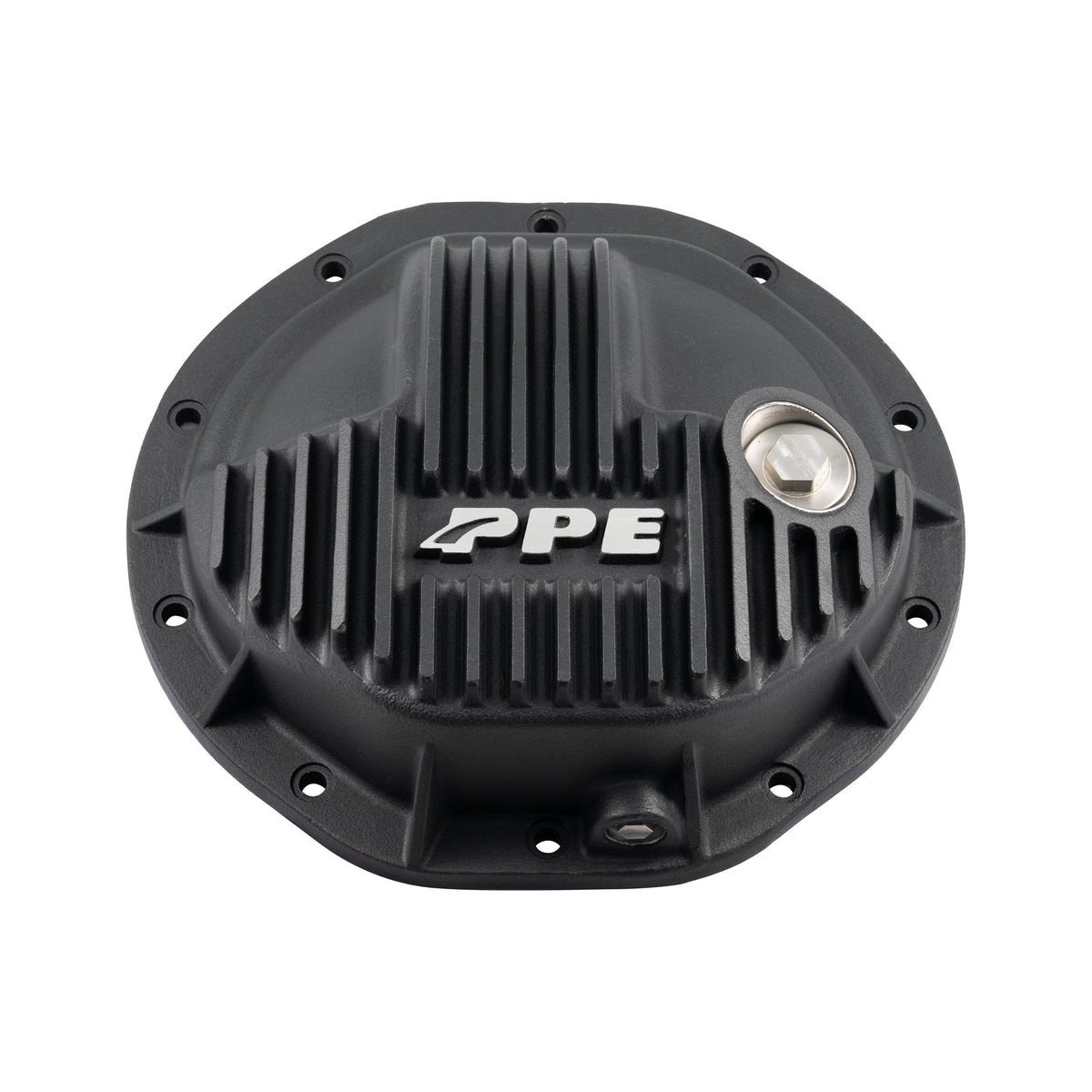 PPE Diesel 1972-2013 GM K1500 8.5 Inch -10 Heavy-Duty Aluminum Rear Differential Cover Black 138051320