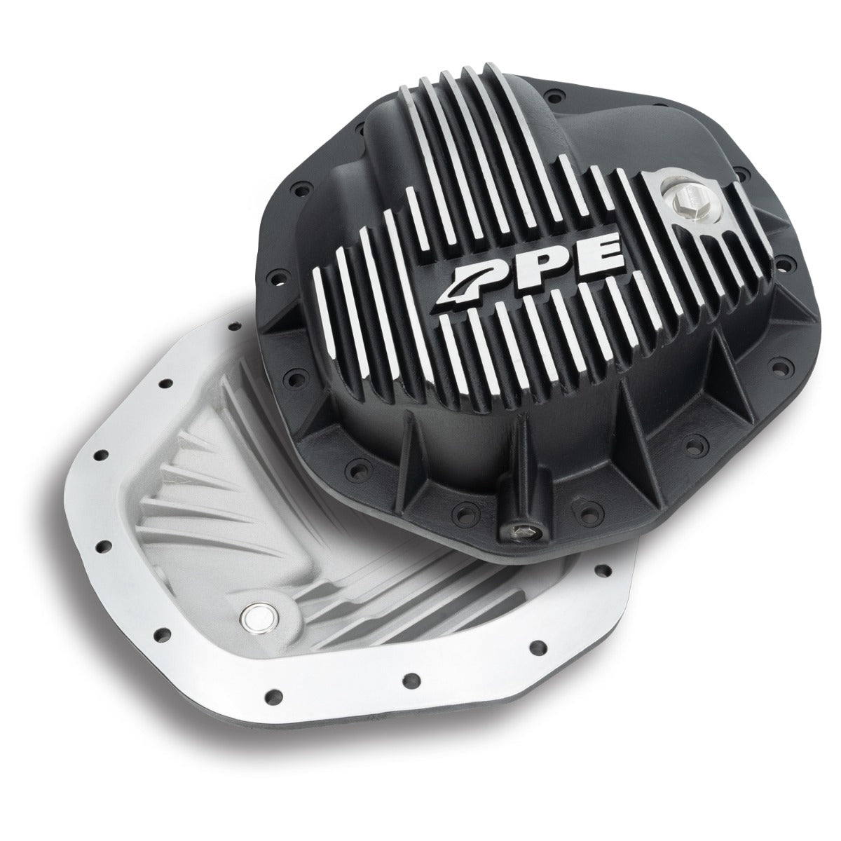 PPE Diesel 2020-2022 GM 6.6L Duramax 11.5 Inch /12 Inch -14 Heavy-Duty Cast Aluminum Rear Differential Cover Brushed 138053010