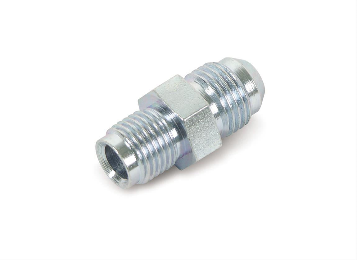 McLeod 139003 Fitting Double Male AN-4 - 3/8 X 24 Steel