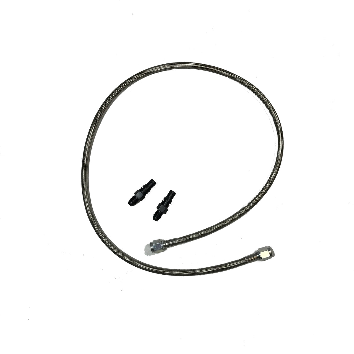 McLeod 139251 Stainless Steel Braided Line: Double -4 AN: Female: 36 in.
