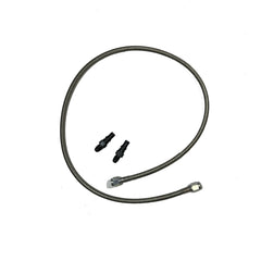 McLeod 139251 Stainless Steel Braided Line: Double -4 AN: Female: 36 in.