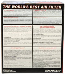 K&N RX-4950 Universal X-Stream Clamp-On Air Filter