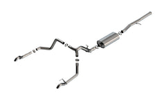 Borla 2022-2023 Chevrolet Silverado 1500 ZR2/ GMC Sierra 1500 AT4X Cat-Back(tm) Exhaust System S-Type