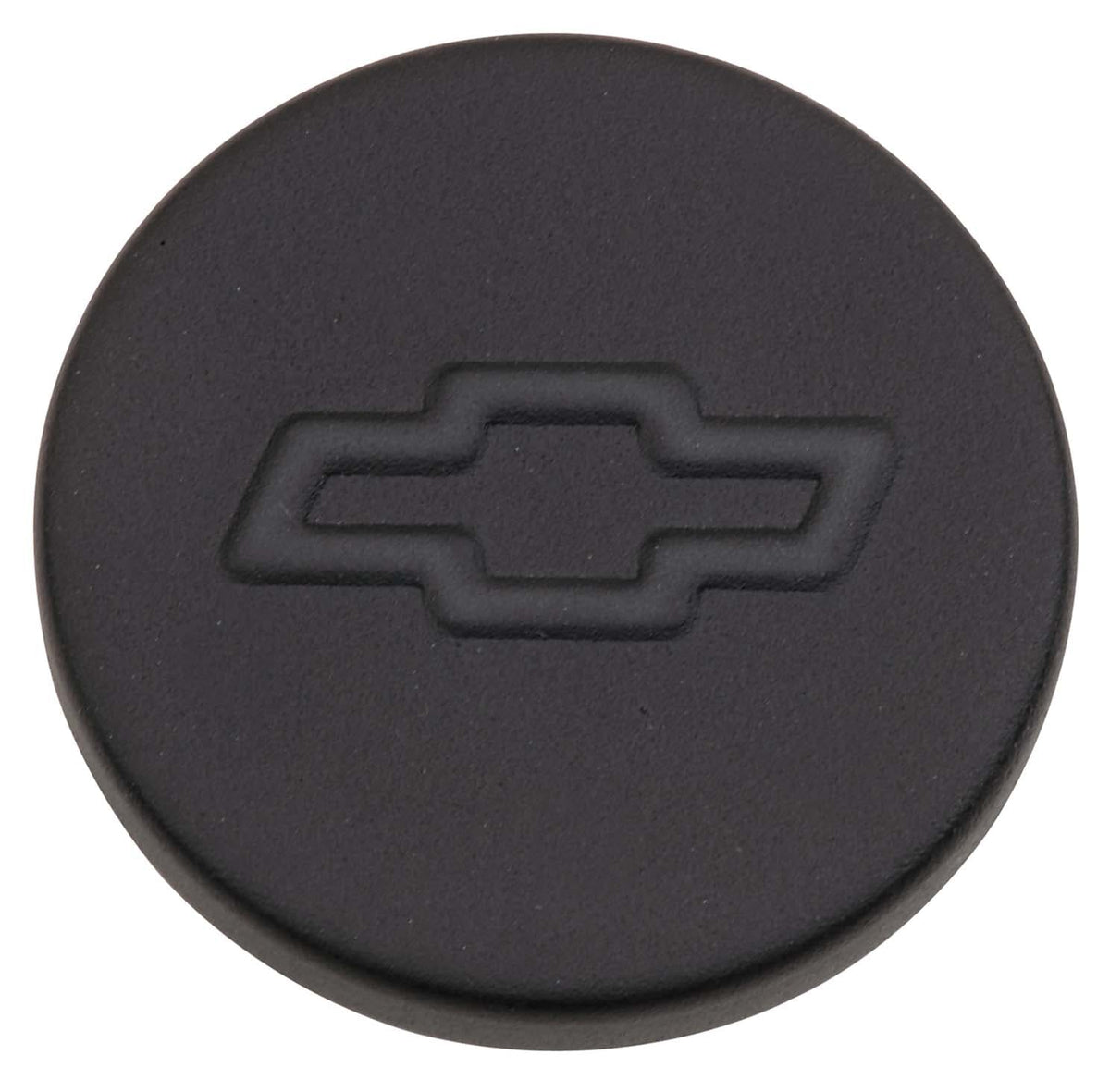 PROFORM 141-629 Engine Oil Filler Cap; Push-In Style; 1.22 Hole; Bowtie Logo; Black Crinkle