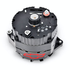 PROFORM 141-662 Alternator; 100 AMP; GM 1-Wire Style; Red Bowtie Logo; Black Crinkle; 100% New