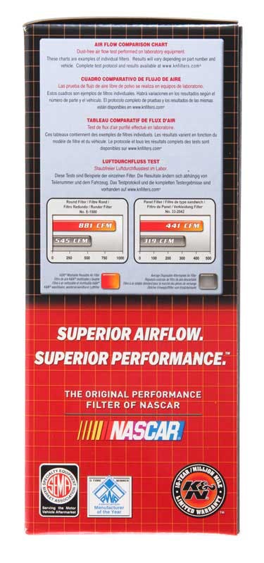 K&N E-2500 Replacement Air Filter