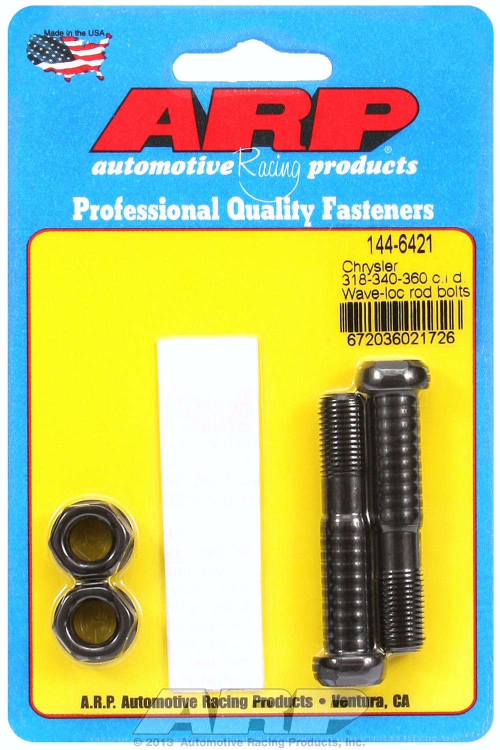 ARP 144-6421 Rod Bolt Kit