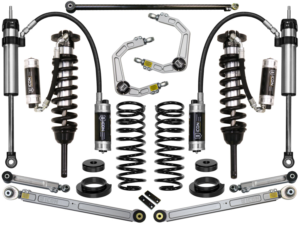 ICON Vehicle Dynamics K53177 0-3.5 Stage 7 Suspension System with Billet Upper Control Arm