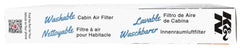 K&N VF3012 Cabin Air Filter