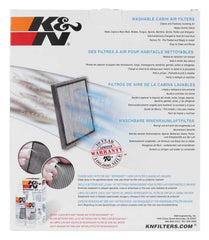 K&N VF2001 Cabin Air Filter