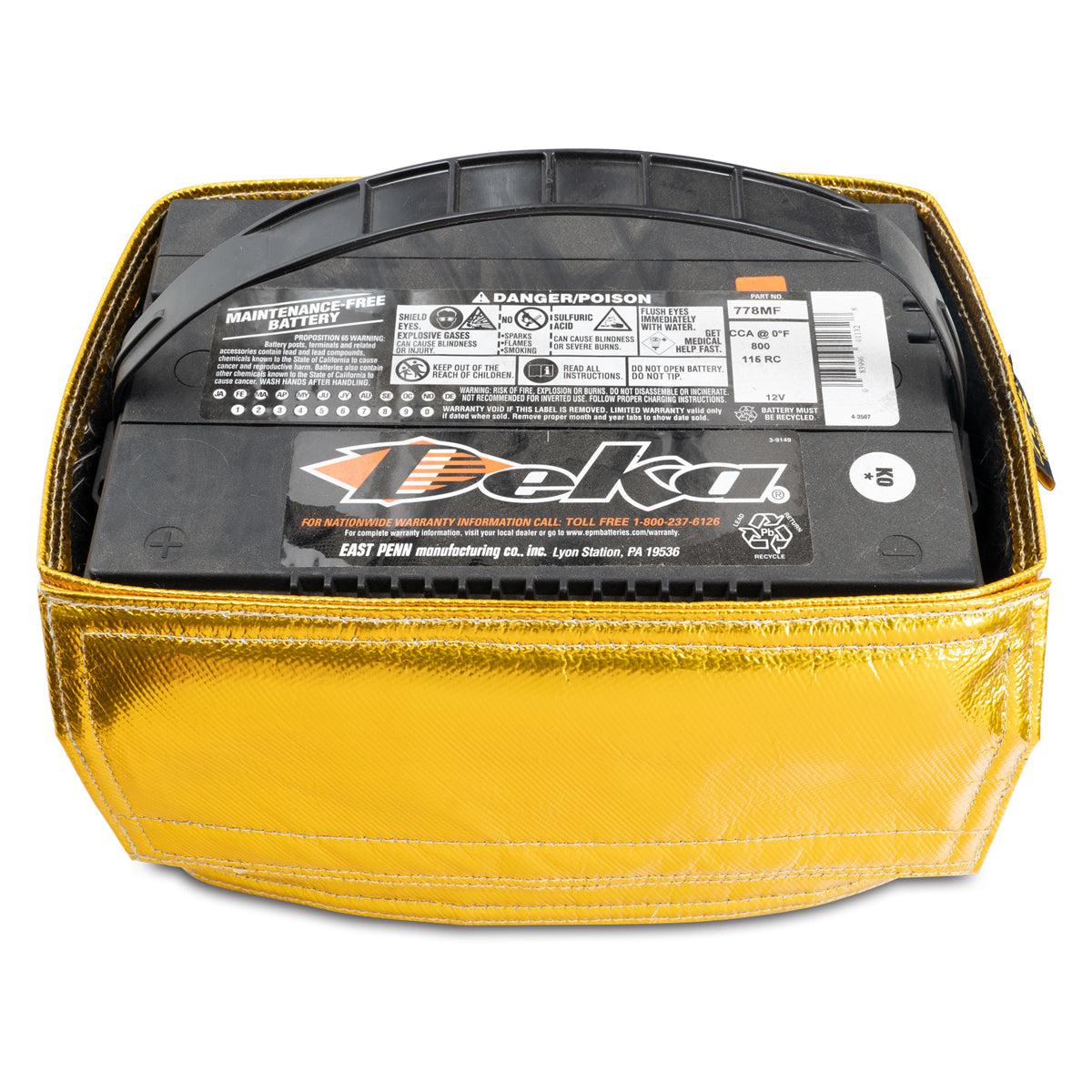 PPE Diesel Heat Shield Battery Side Post Gold 149002000