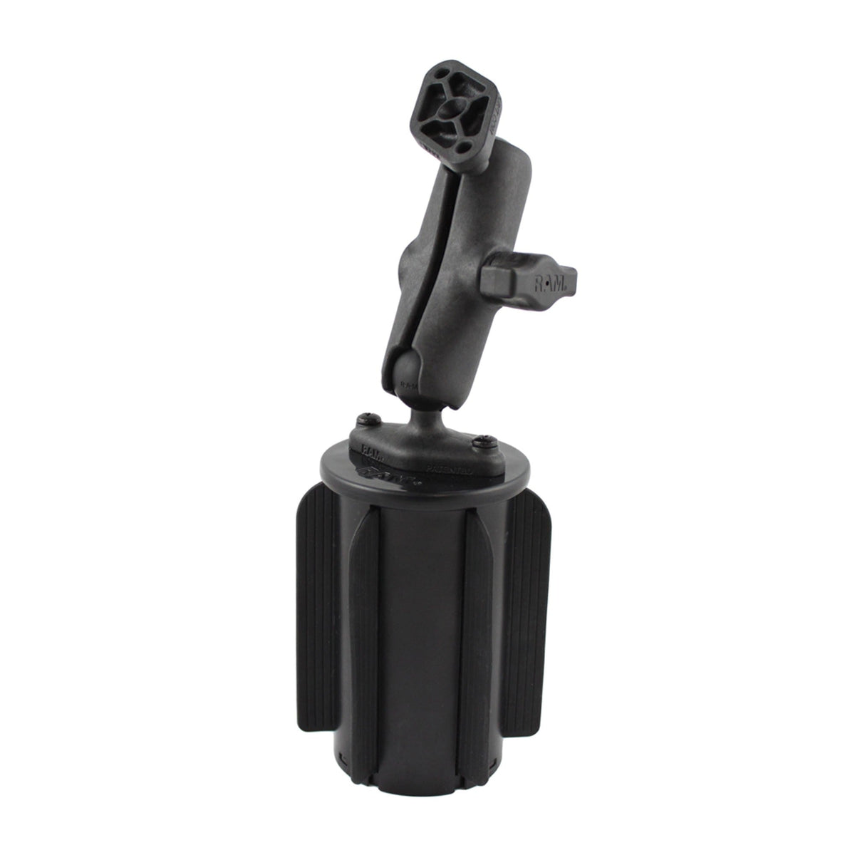 RAM-A-CANT II Universal Cup Holder Base with Double Ball Mount