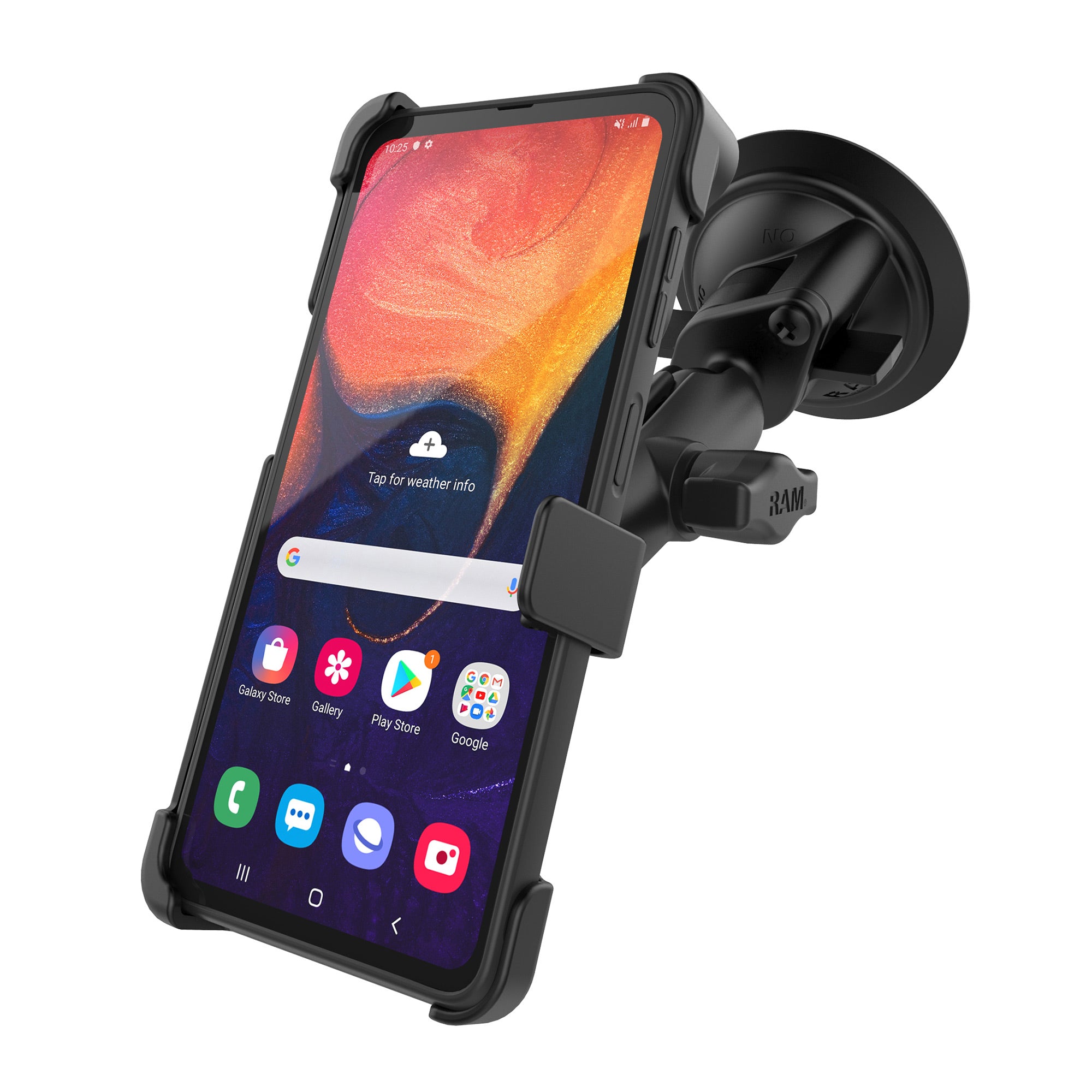 RAM EZ-Roll'r Suction Cup Mount for Samsung XCover Pro