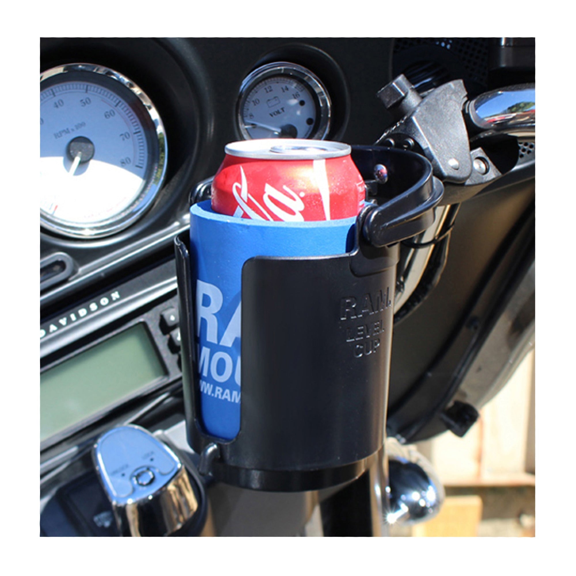 RAM Level Cup 16oz Drink Holder with RAM Tough-Claw Mount